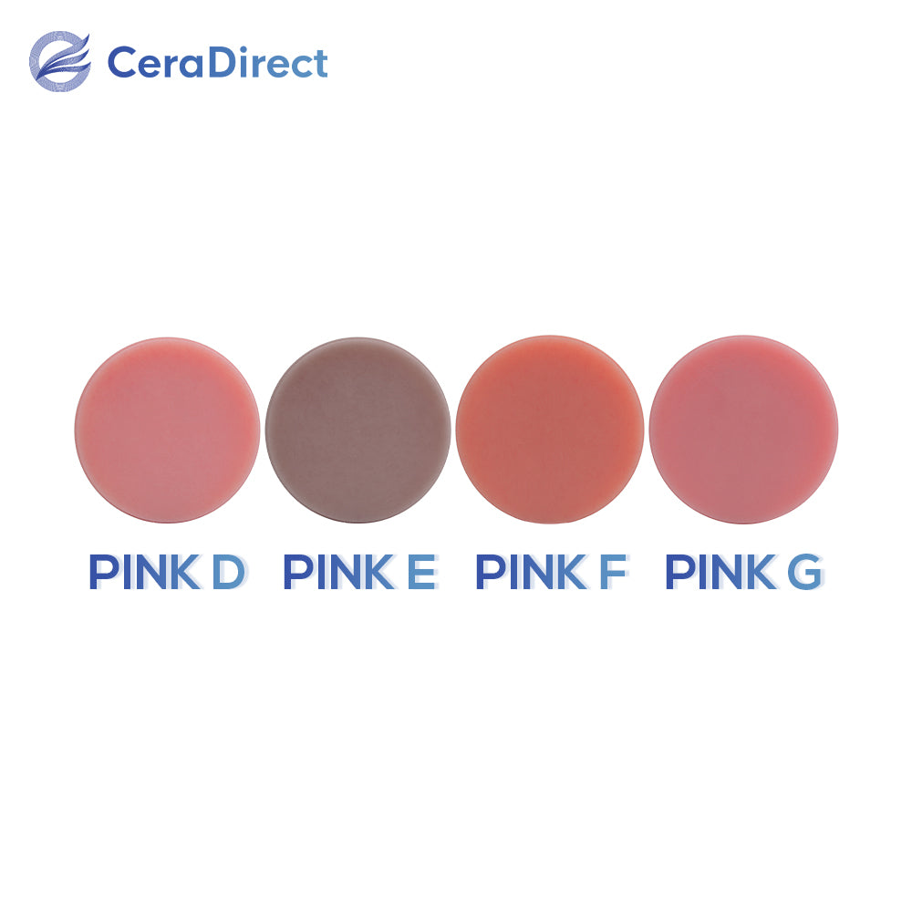 Disco de PMMA rosa: 12 mm-30 mm