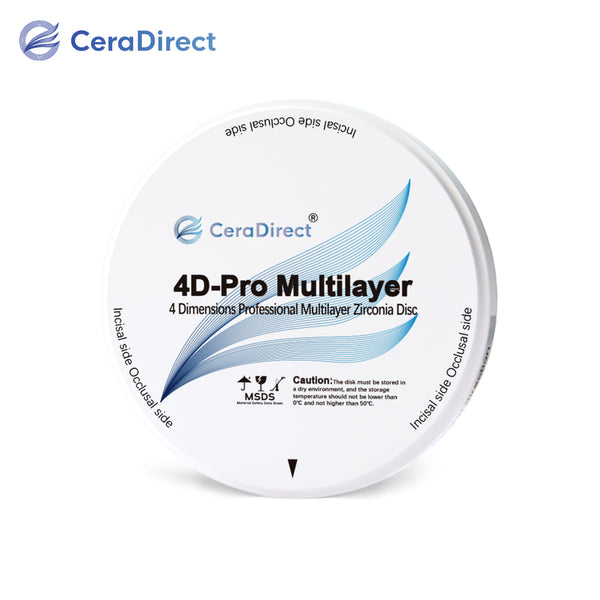 4D-Pro Multilayer Zirconia Disc Open System (98mm) | Ceradirect