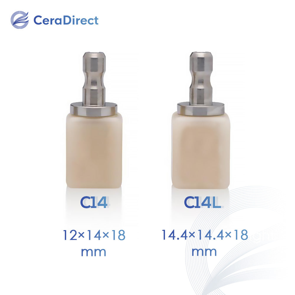 Cerámica híbrida monocromática —HT/LT (5 piezas)