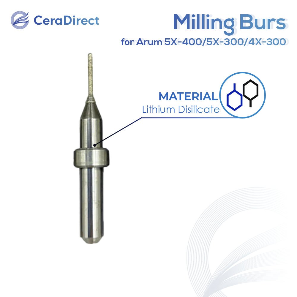 Milling Burs——Arum（5X-400 5X-300 4X-300）Milling Machine - CeraDirect