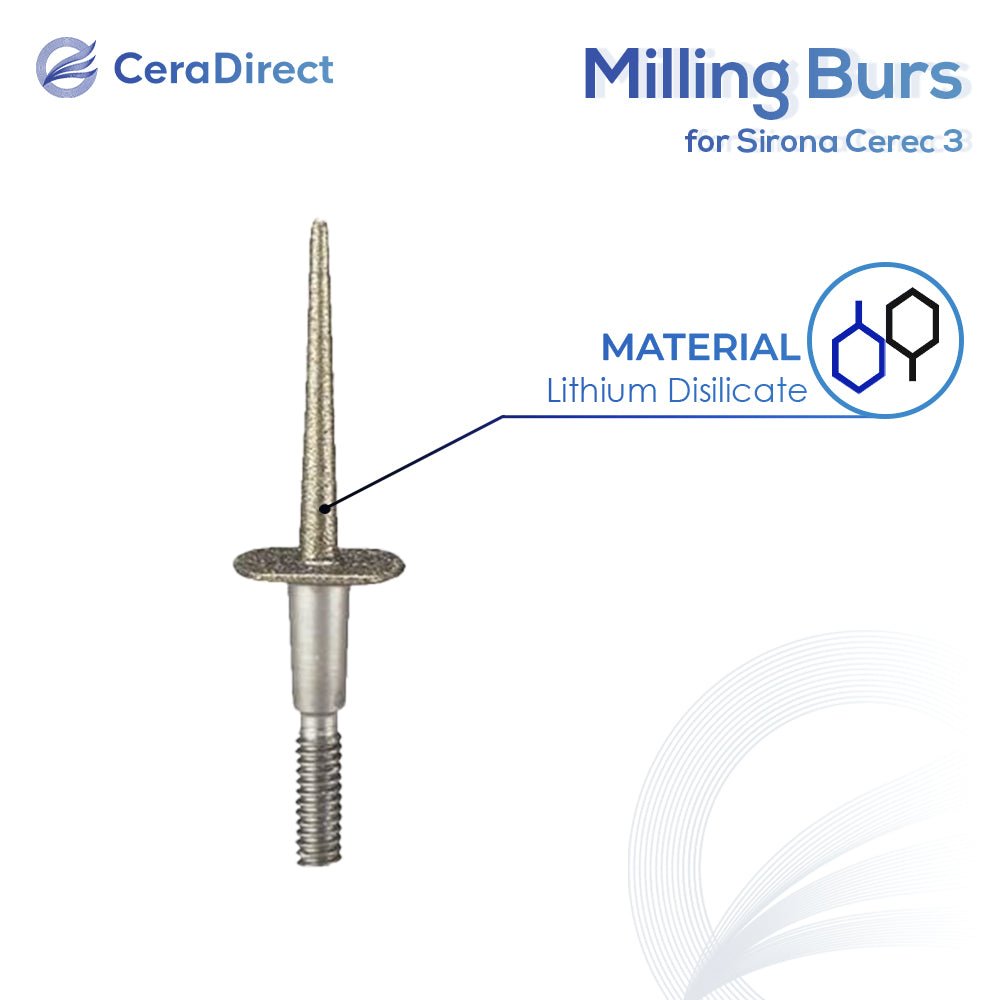 Milling Burs——Sirona（Cerec 3）Milling Machine - CeraDirect