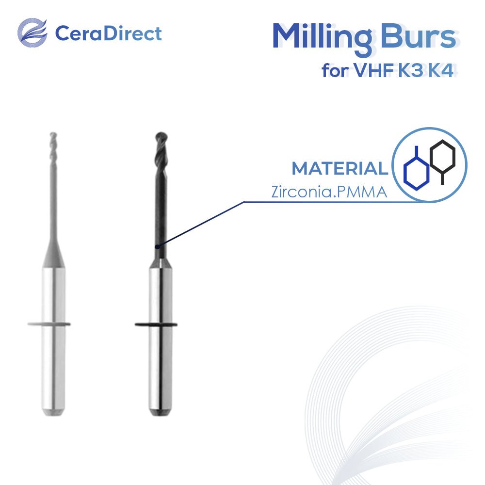 Milling Burs——VHF（VHF K3 K4）Milling Machine - CeraDirect