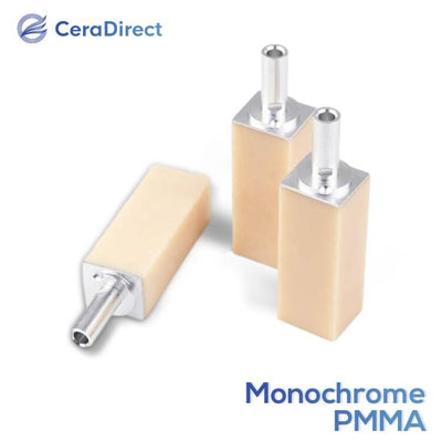 Monochrome PMMA Block—Sirona System VITA 16 Colors