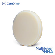 Multilayer PMMA Block—Open System (98mm) 12mm-30mm - CeraDirect