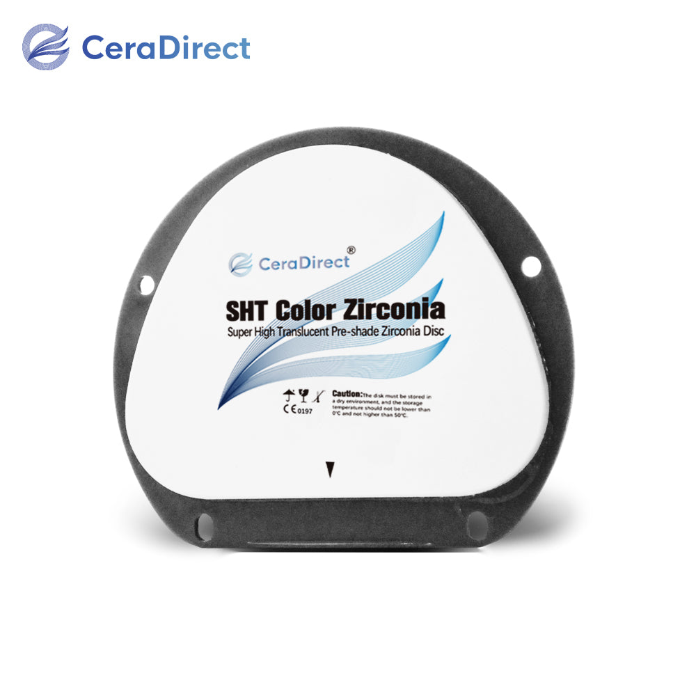 Disque en zircone pré-teinté SHT Color AG System (71 mm)